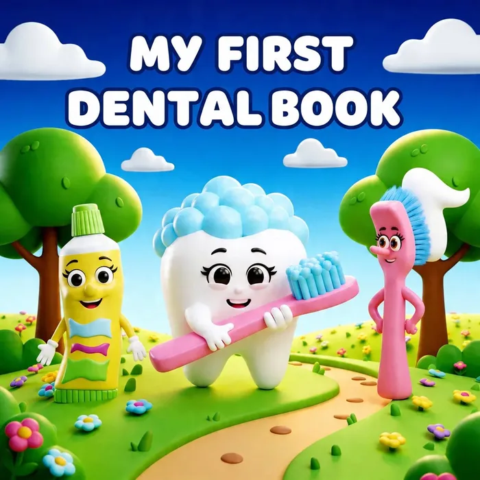 Book cover: My First Dental Book by Dr. Zaya
